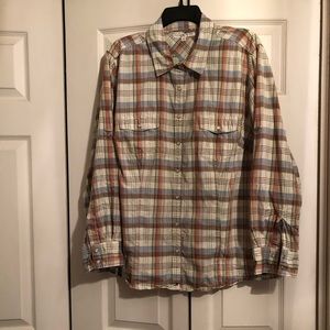 Tommy Hilfiger Western Pearl Snap Plaid Shirt 20